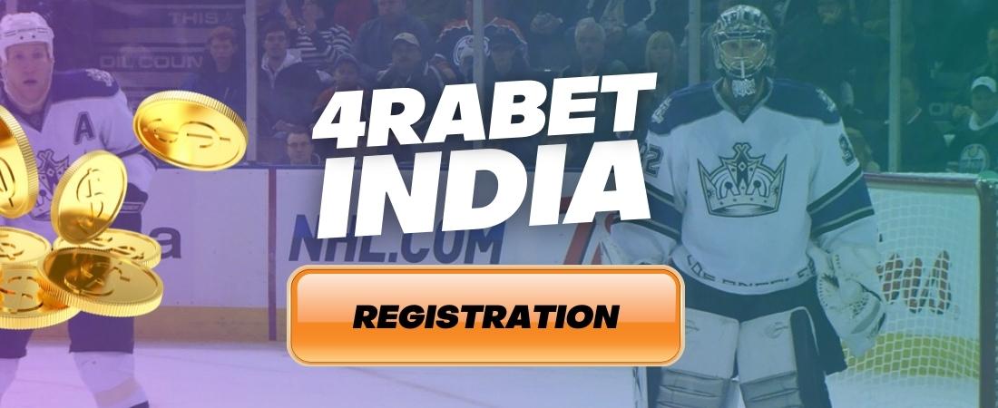 Steps of 4rabet India Registration
